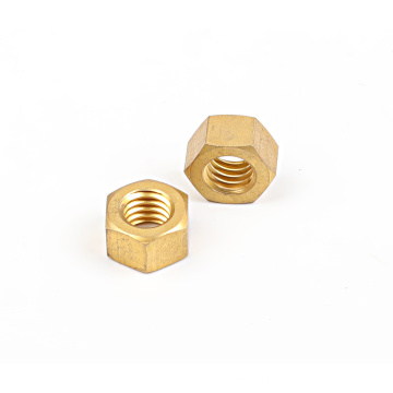 High Quality Delicate 2019 New Product Fasteners hardware bolts nuts GOLD Finished Hex Nut for industry for sale
